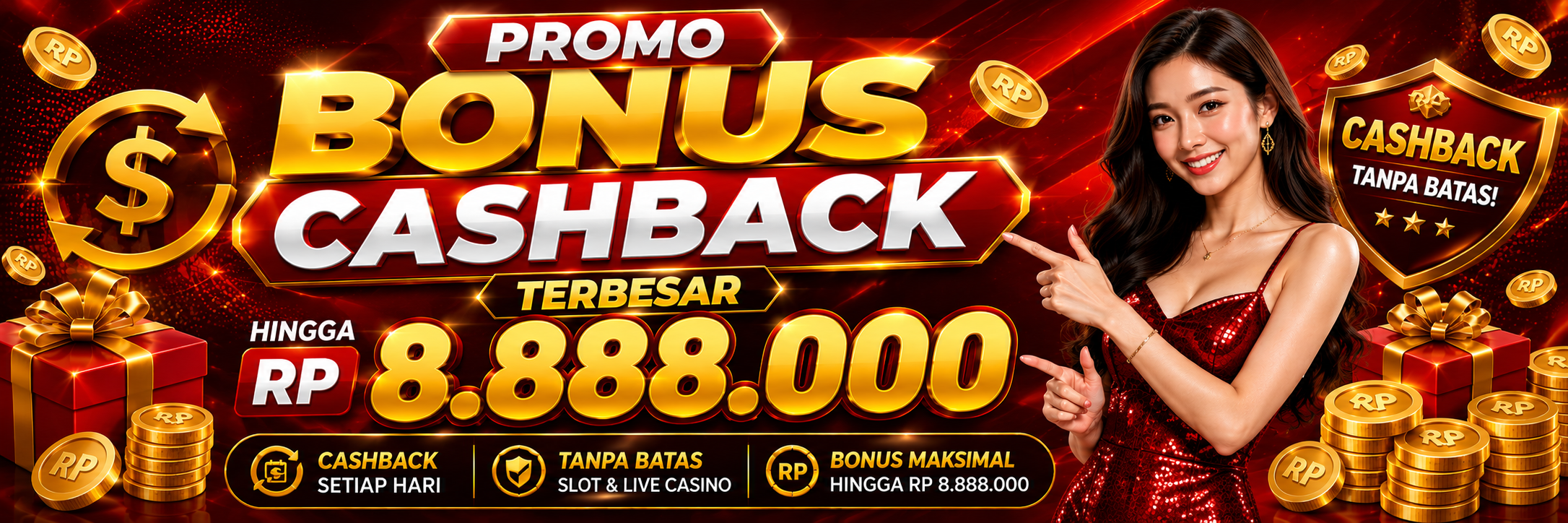 Promo Bonus Cashback Terbesar Hingga Rp 8.888.000