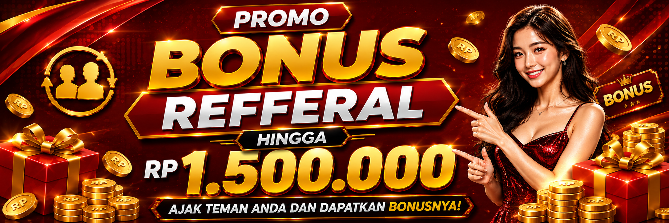 Promo Bonus Refferal Hingga Rp 1.500.000